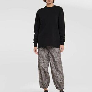 Anthropologie x Varley Hamilton Snakeskin Print Windbreaker Jogger Pants S